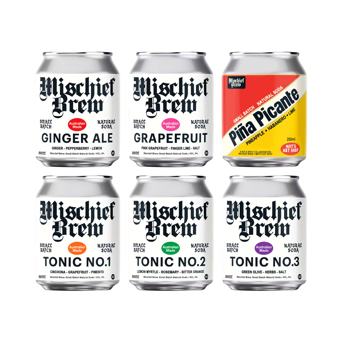 Mischief Brew Soda Mixed Carton